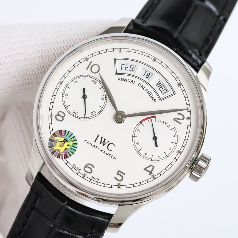 IWC 포르투기즈 연력 남성 기계식 시계 001-251448