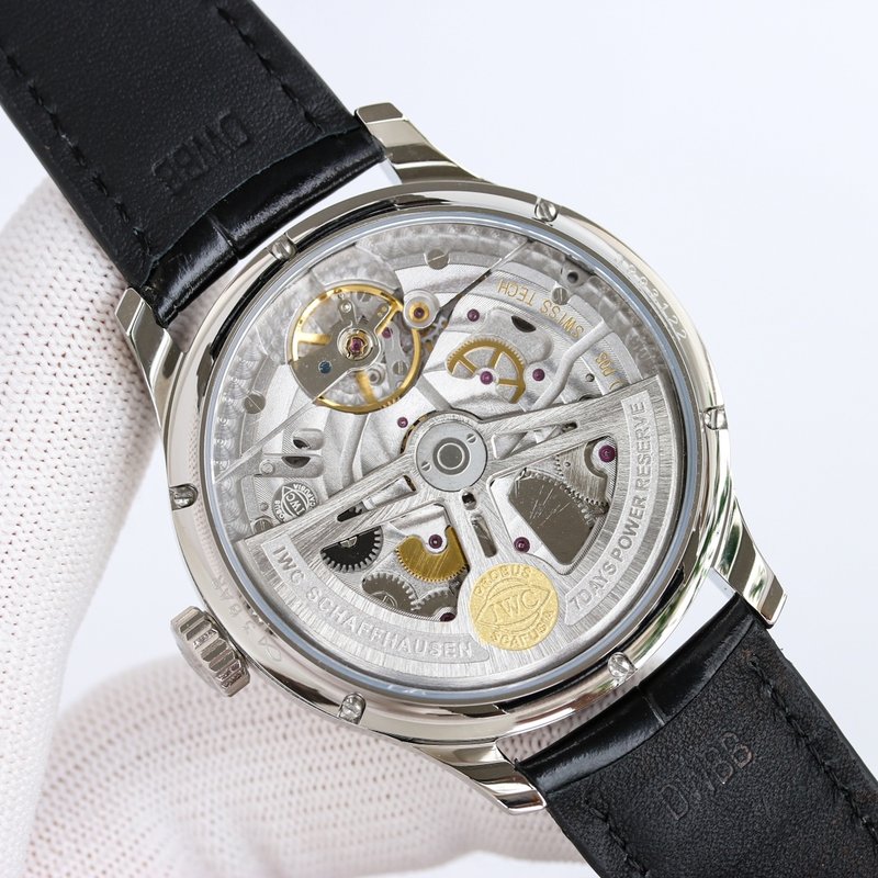 IWC 포르투기즈 연력 남성 기계식 시계 001-251448