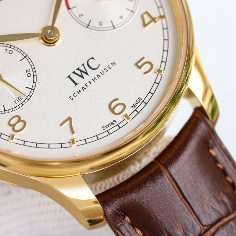 IWC 포르투기제 연력 캘린더 오토매틱 남성용 시계 001-251449