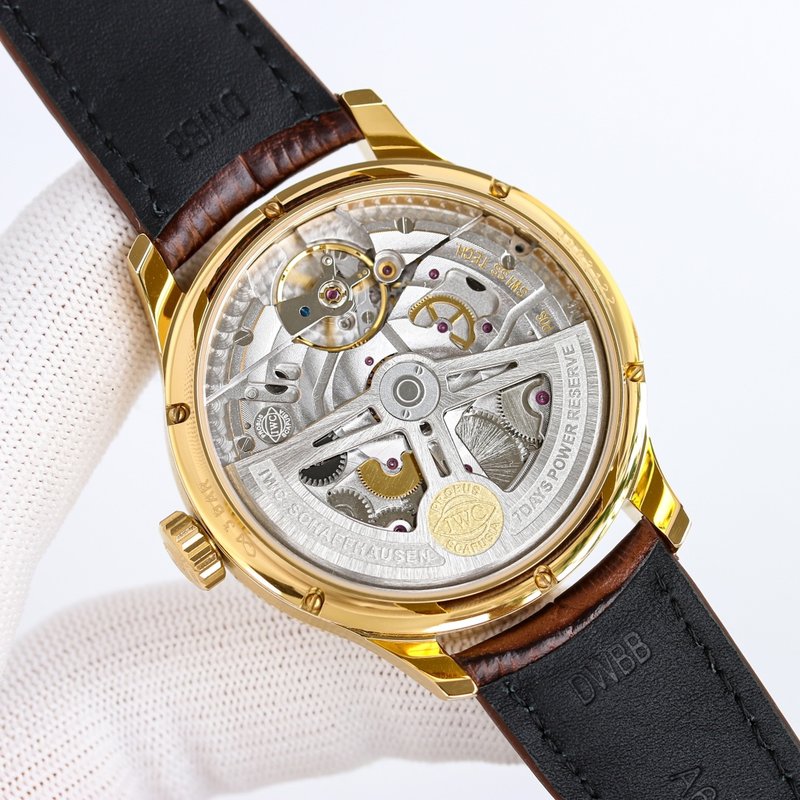 IWC 포르투기제 연력 캘린더 오토매틱 남성용 시계 001-251449
