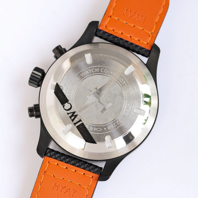 IWC 파일럿 크로노그래프 남성 기계식 시계 001-251476