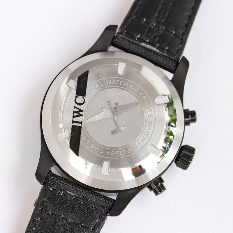 IWC 파일럿 크로노그래프 남성 기계식 시계 001-251477