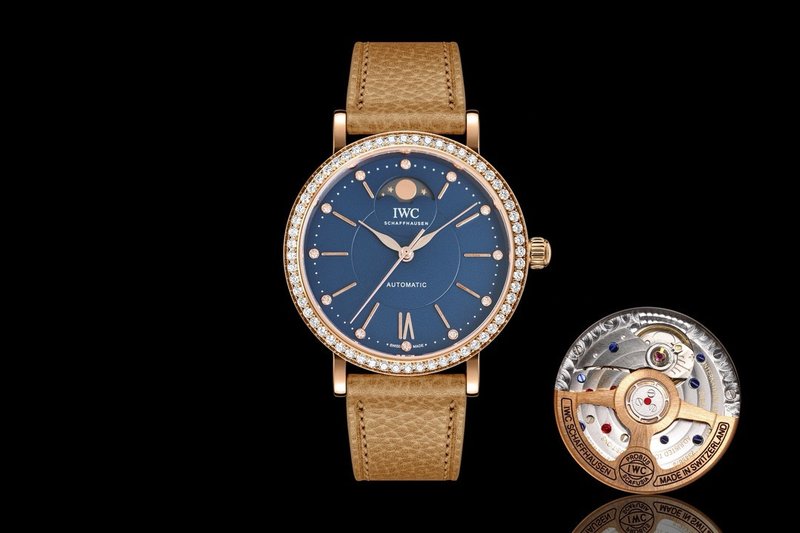 IWC 포르투기저 오토매틱 문페이즈 시계 001-251489