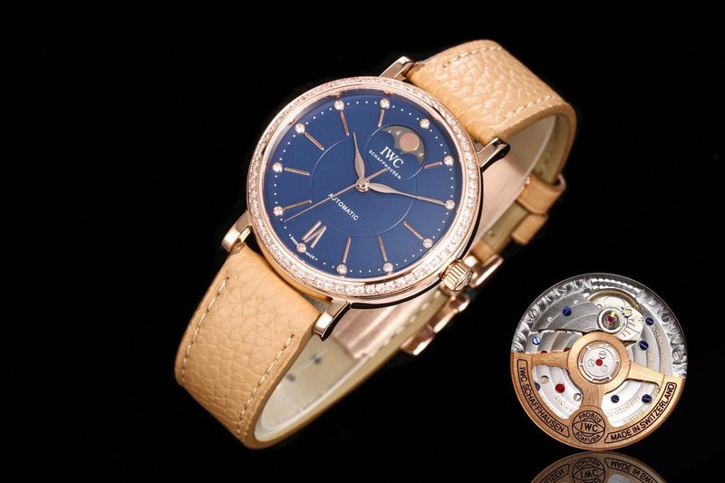 IWC 포르투기저 오토매틱 문페이즈 시계 001-251489