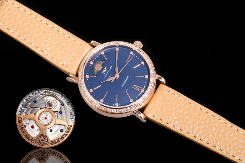 IWC 포르투기저 오토매틱 문페이즈 시계 001-251489
