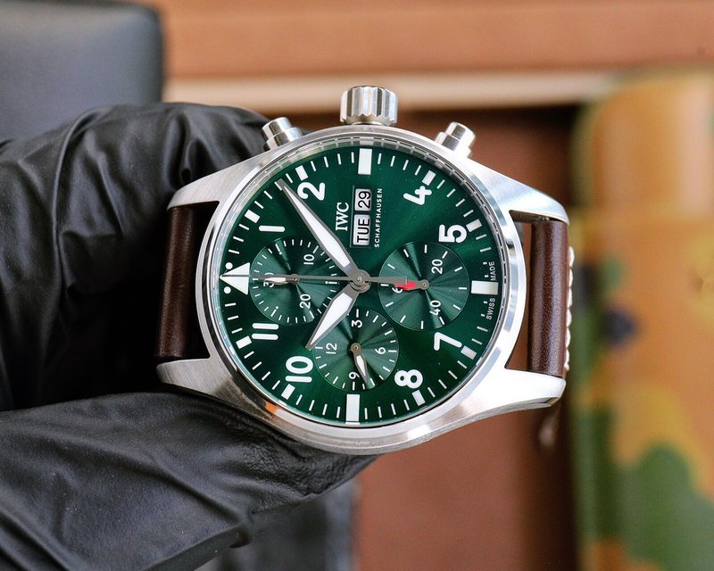 IWC 파일럿 시리즈 스테인리스 스틸 오토매틱 시계 001-251495