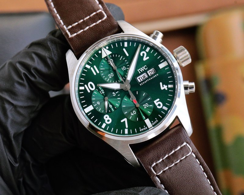 IWC 파일럿 시리즈 스테인리스 스틸 오토매틱 시계 001-251495