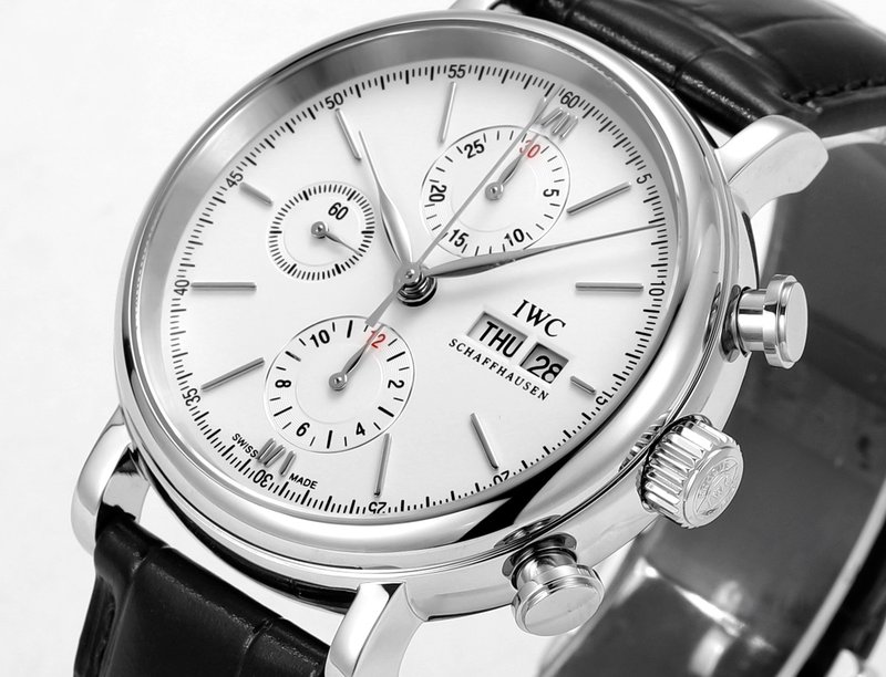 IWC 포르투기제 크로노그래프 스틸 케이스 001-251509
