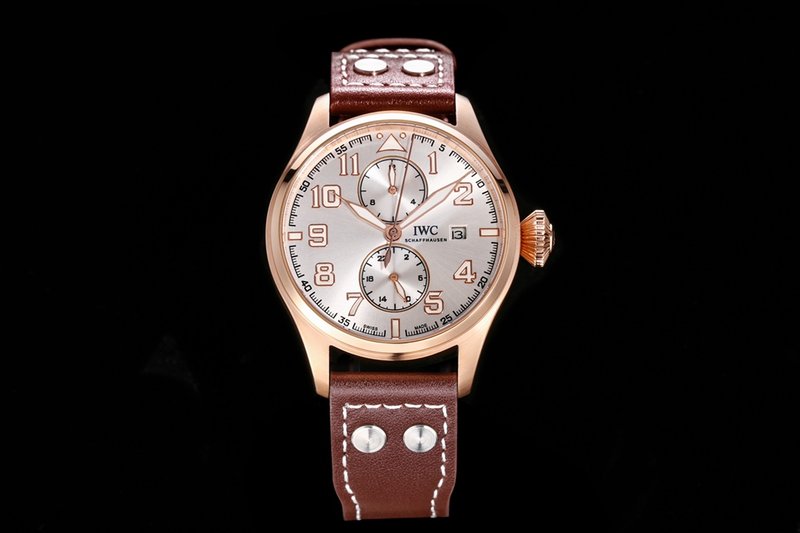 IWC 파일럿 시리즈 오픈백 무브먼트 시계 001-251522