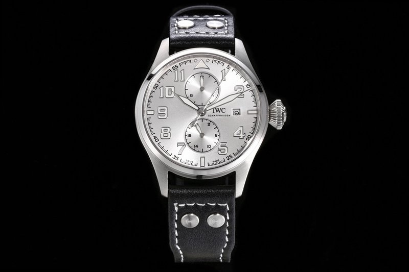 IWC 파일럿 시리즈 오픈백 문페이즈 오토매틱 시계 001-251525