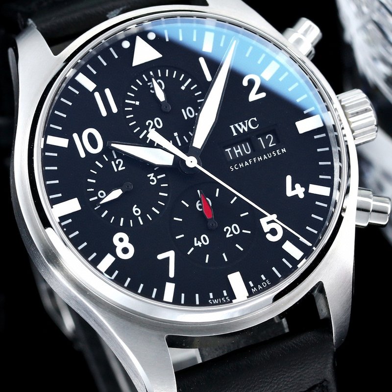 IWC 파일럿 시리즈 오토매틱 남성 시계 001-251554