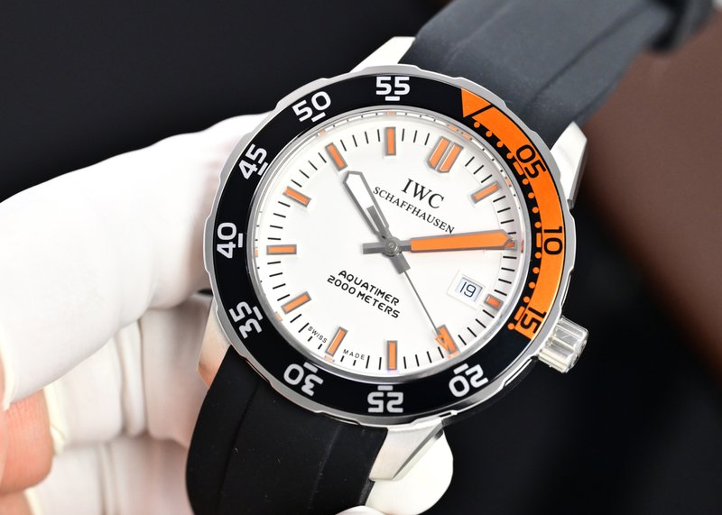 IWC 아쿠아타이머 오토매틱 남성용 시계 001-251568