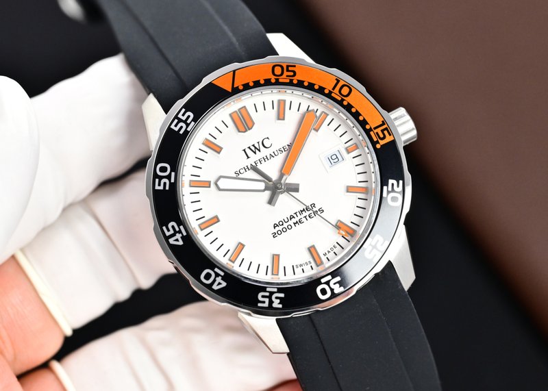 IWC 아쿠아타이머 오토매틱 남성용 시계 001-251568