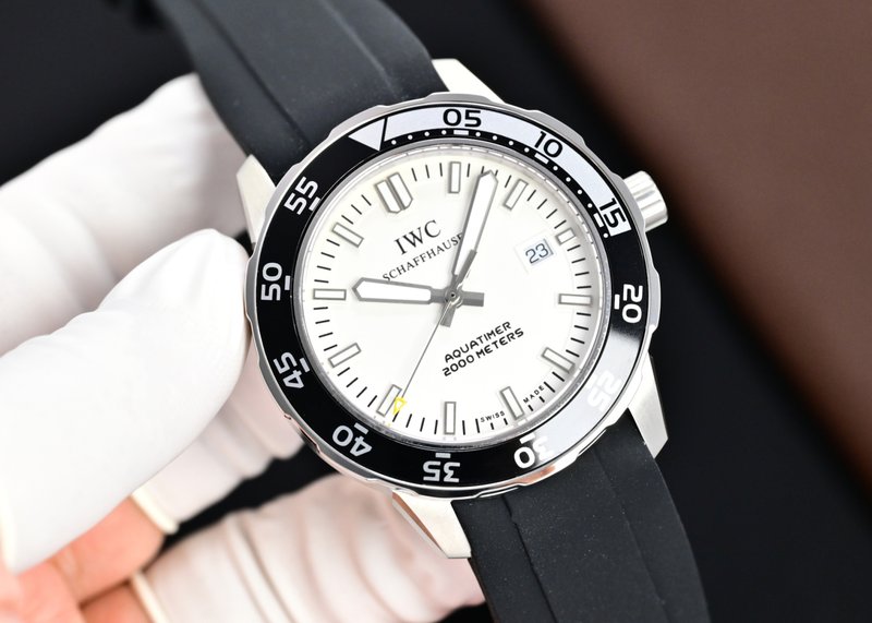 IWC 아쿠아타이머 오토매틱 남성용 시계 001-251568