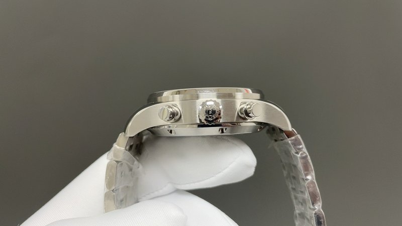 IWC 파일럿 그린 다이얼 레드 골드 시계 001-251573