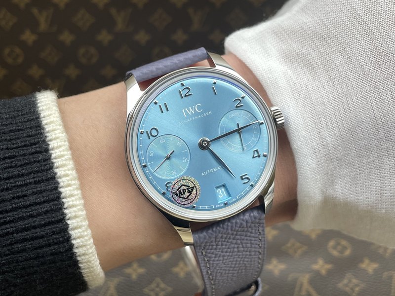 IWC 포르투기세 7 일 파워리저브 오토매틱 남성 시계 001-251589