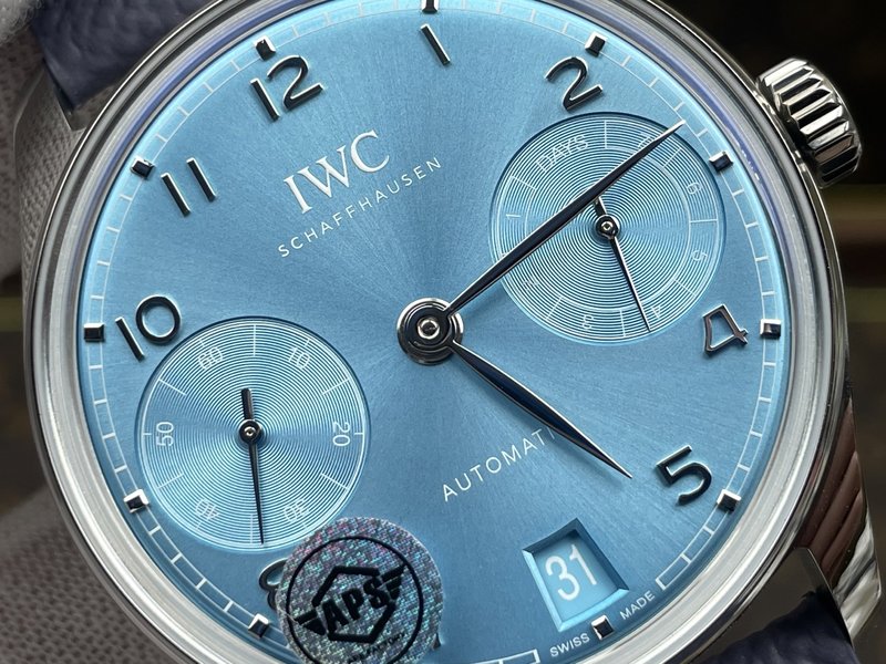 IWC 포르투기세 7 일 파워리저브 오토매틱 남성 시계 001-251589