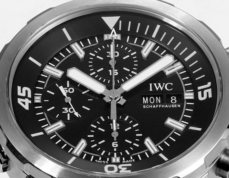 IWC 아쿠아타이머 시리즈 상어 에디션 남성 시계 001-251600