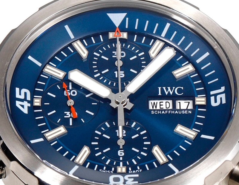 IWC 아쿠아타이머 상어 에디션 남성 시계 001-251601