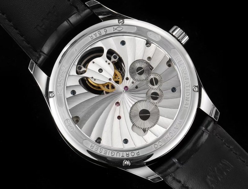 IWC 포르투기즈 수동 권 투르비옹 워치 001-251608