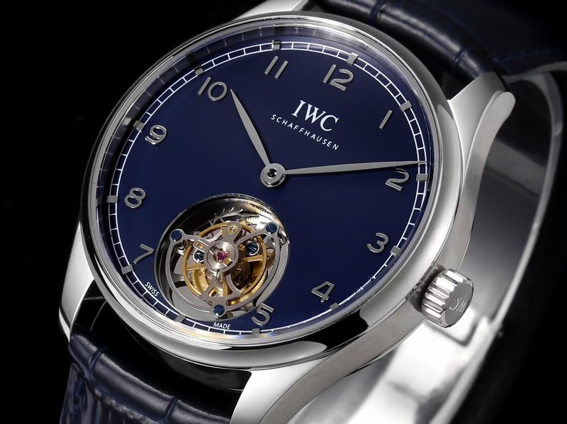 IWC 포르투기저 투르비옹 수동 기계식 시계 001-251607