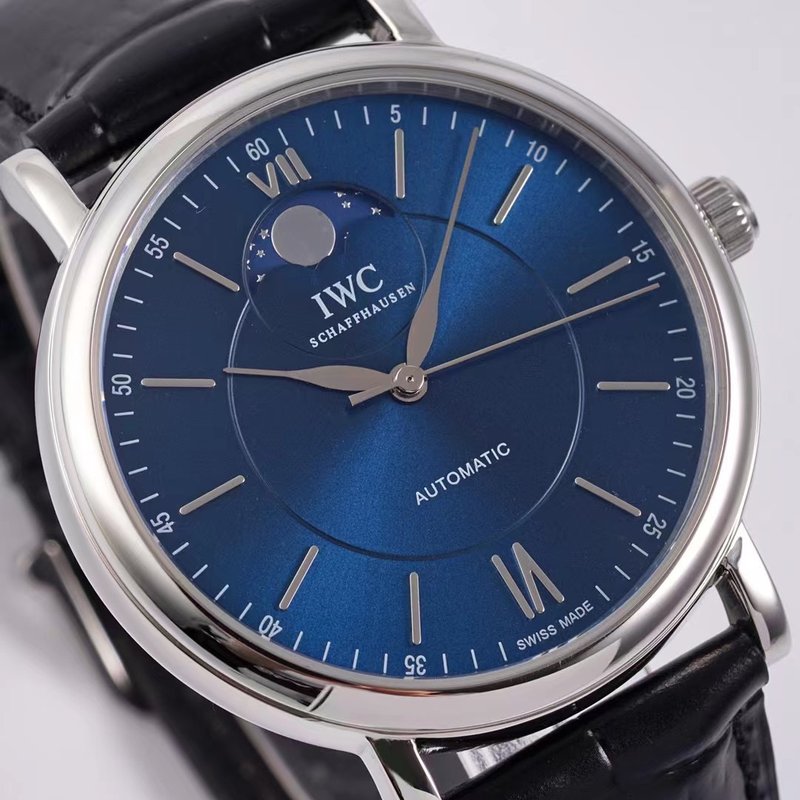 IWC 포르투기제 무브먼트 문페이즈 오토매틱 남성용 시 001-251618