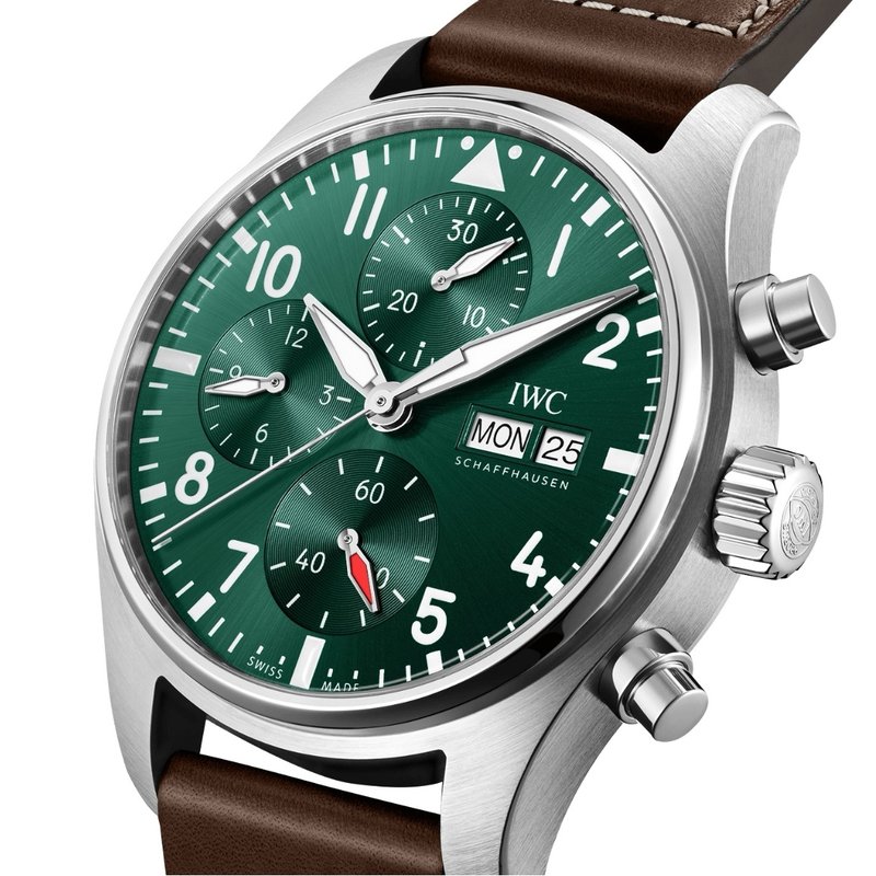 IWC 파일럿 시리즈 스테인리스 스틸 기계식 시계 001-251619