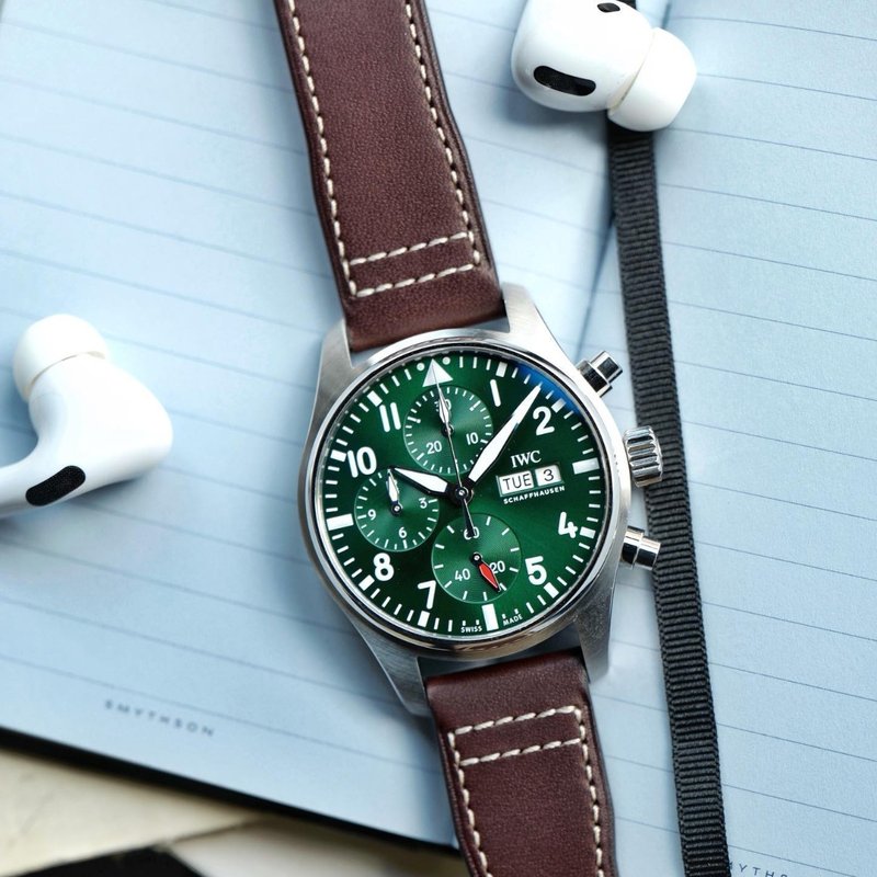 IWC 파일럿 시리즈 스테인리스 스틸 기계식 시계 001-251619