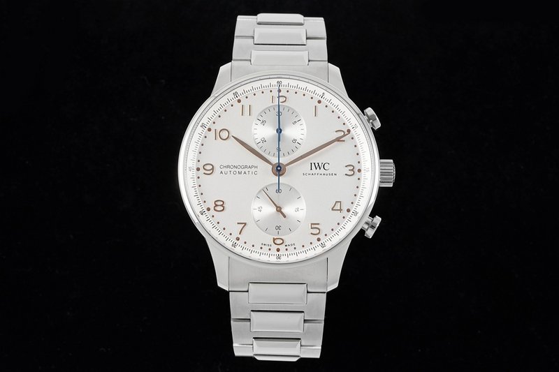 IWC 포르투기제 스틸 크로노그래프 시계 001-251622