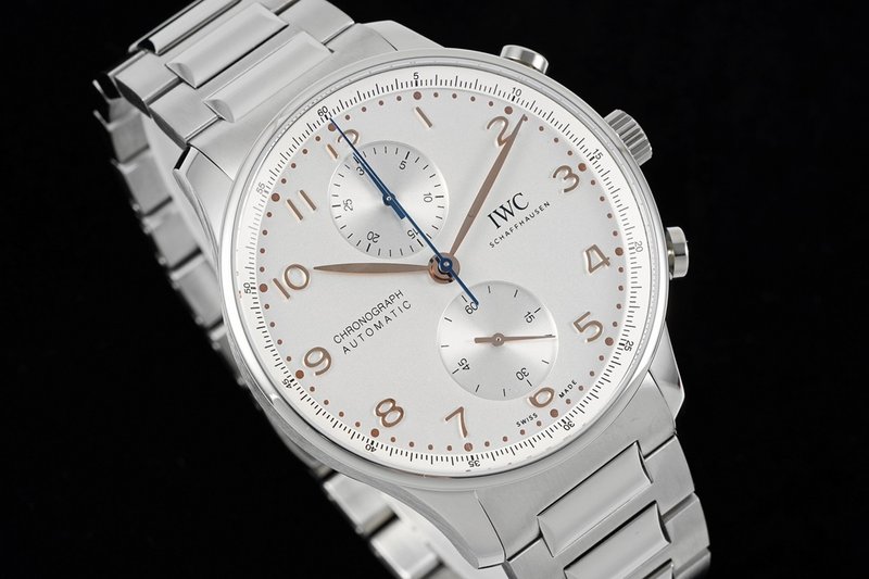 IWC 포르투기제 스틸 크로노그래프 시계 001-251622