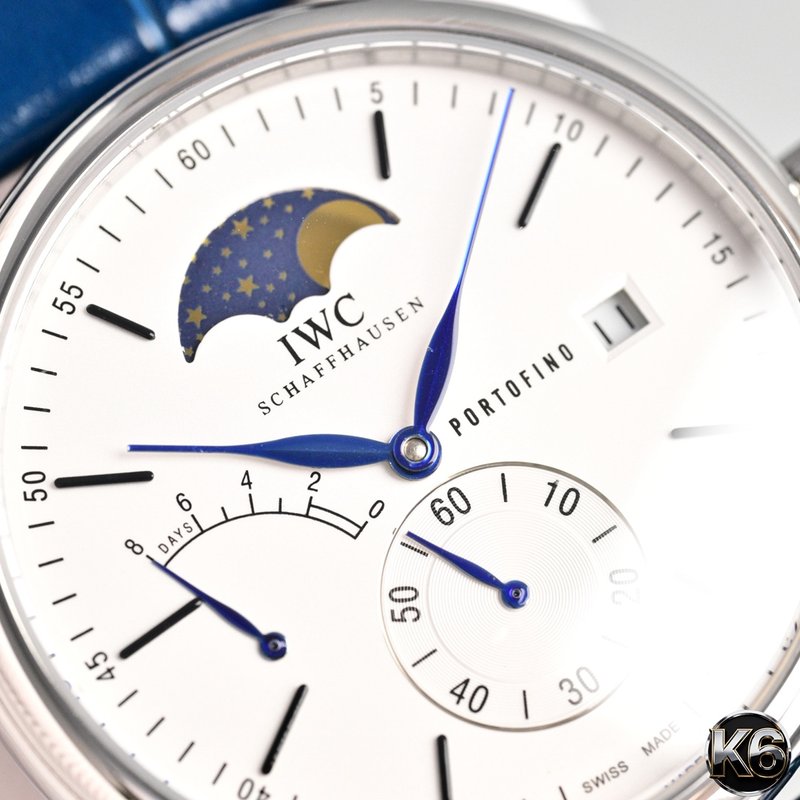 IWC 롱파워 리저브 문페이스 오토매틱 시계 001-251628