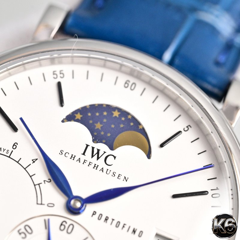 IWC 롱파워 리저브 문페이스 오토매틱 시계 001-251628