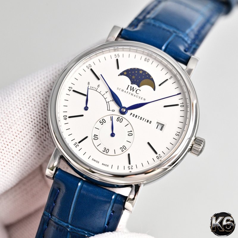 IWC 롱파워 리저브 문페이스 오토매틱 시계 001-251628