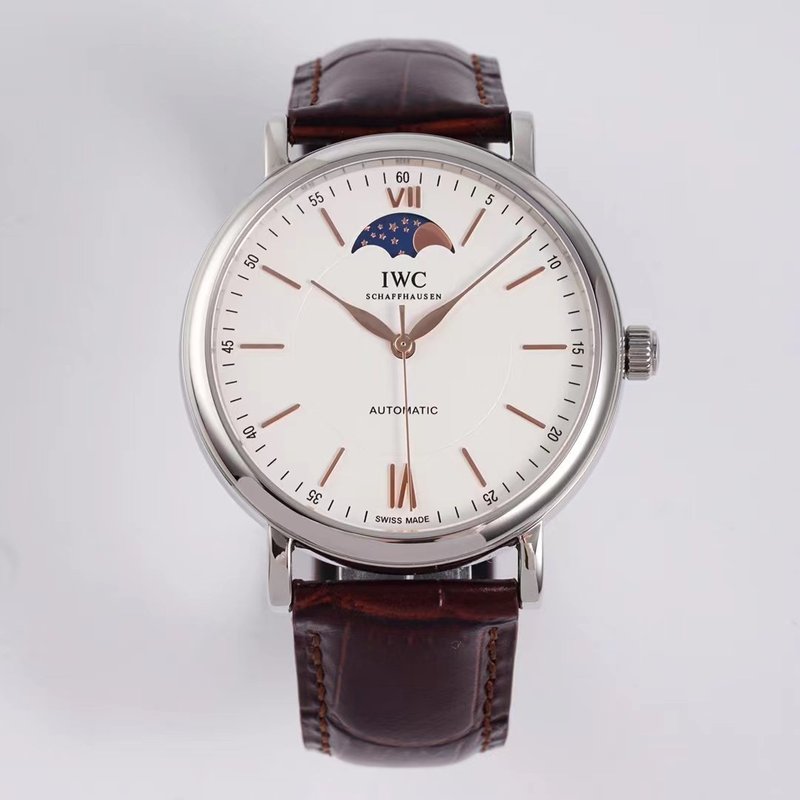 IWC 포트피노 문페이즈 오토매틱 남성 시계 001-251630