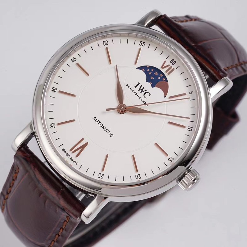 IWC 포트피노 문페이즈 오토매틱 남성 시계 001-251630