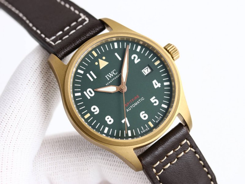 IWC 스파이 파이어 시리즈 브론즈 오토매틱 시계 001-251636