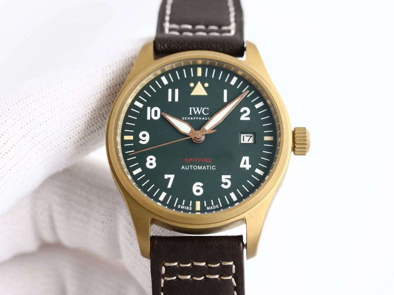 IWC 스파이 파이어 시리즈 브론즈 오토매틱 시계 001-251636