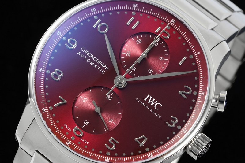 IWC 포르투기제 스틸 크로노그래프 001-251638