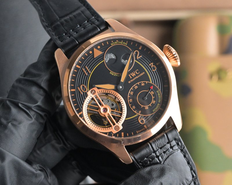 IWC 파일럿 시리즈 로즈골드 워치 001-251642