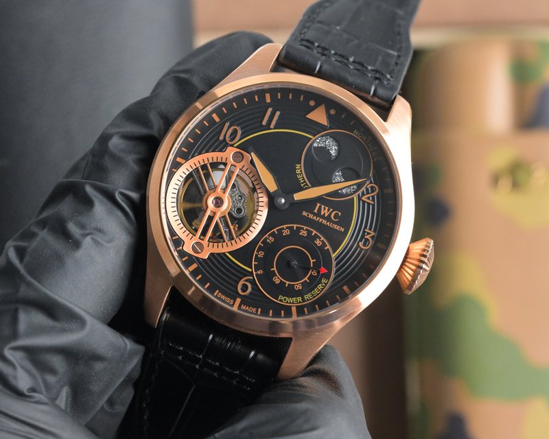 IWC 파일럿 시리즈 로즈골드 워치 001-251642