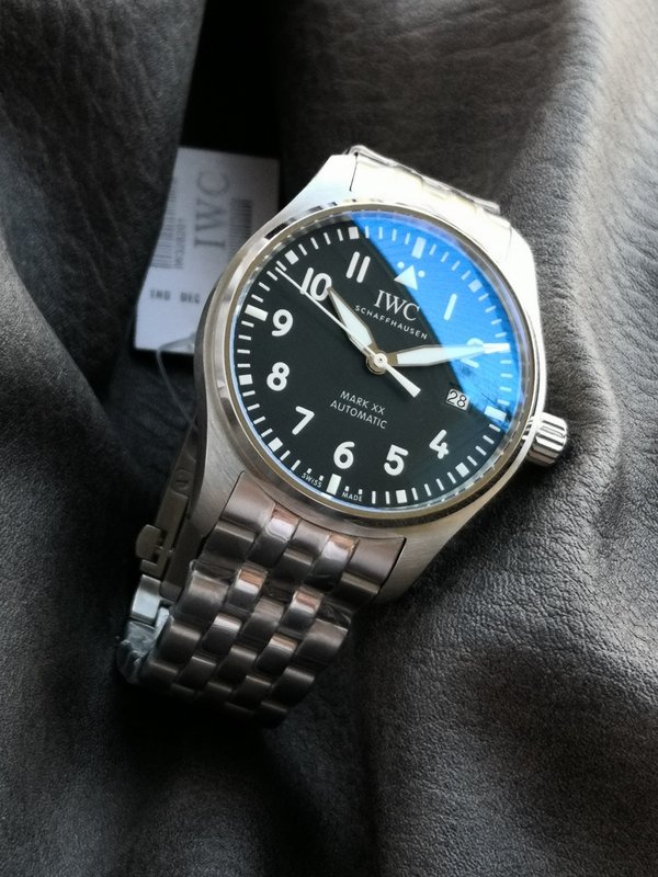 IWC 파일럿 시리즈 스테인리스 오토매틱 시계 001-251662