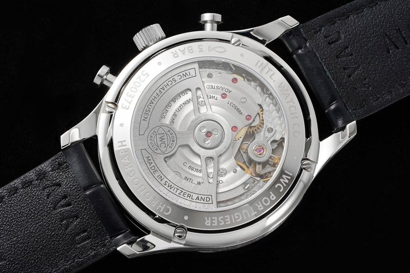 IWC 포르투기제 스틸 브레이슬릿 크로노그래프 001-251668
