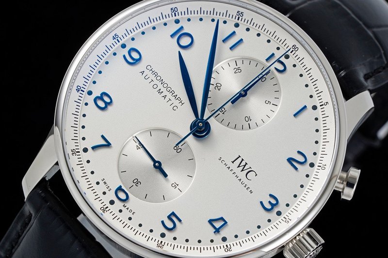 IWC 포르투기제 스틸 브레이슬릿 크로노그래프 001-251668