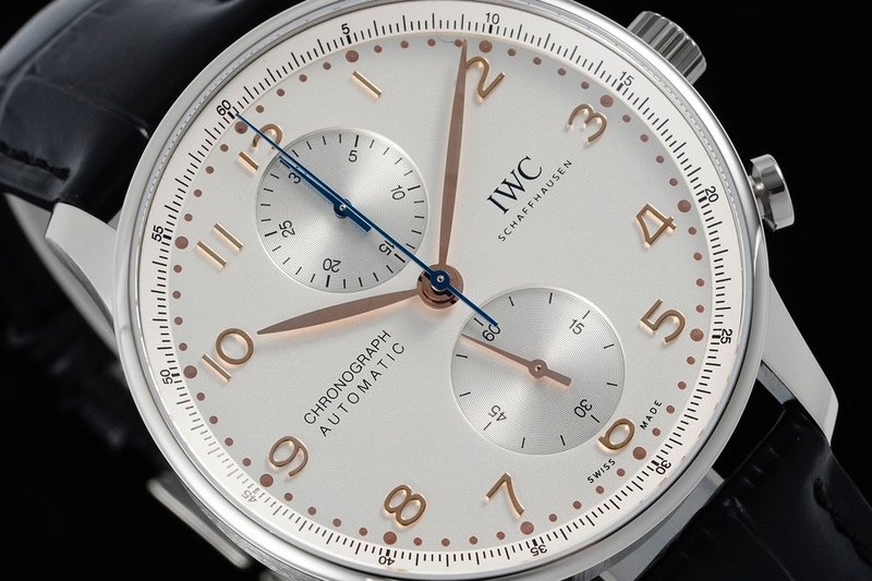 IWC 포르투기제 스틸 크로노그래프 시계 001-251669
