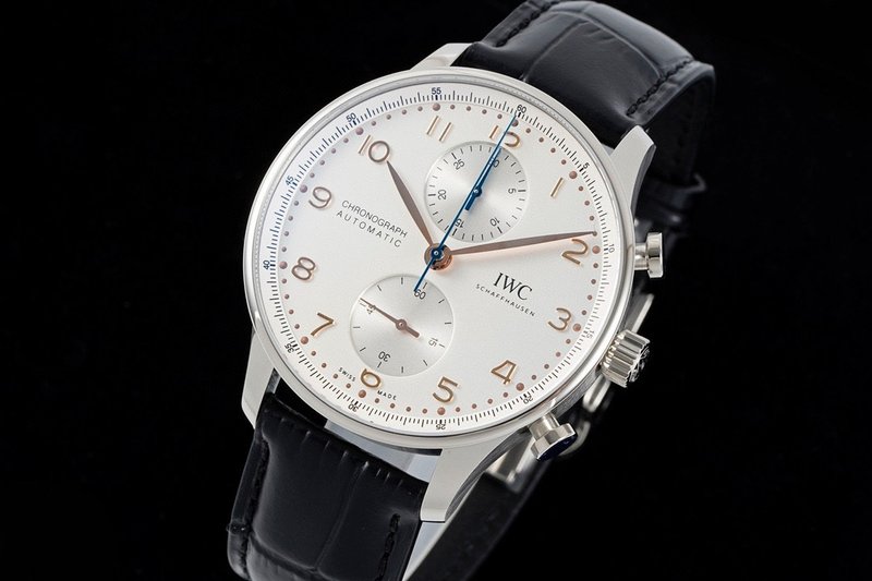 IWC 포르투기제 스틸 크로노그래프 시계 001-251669
