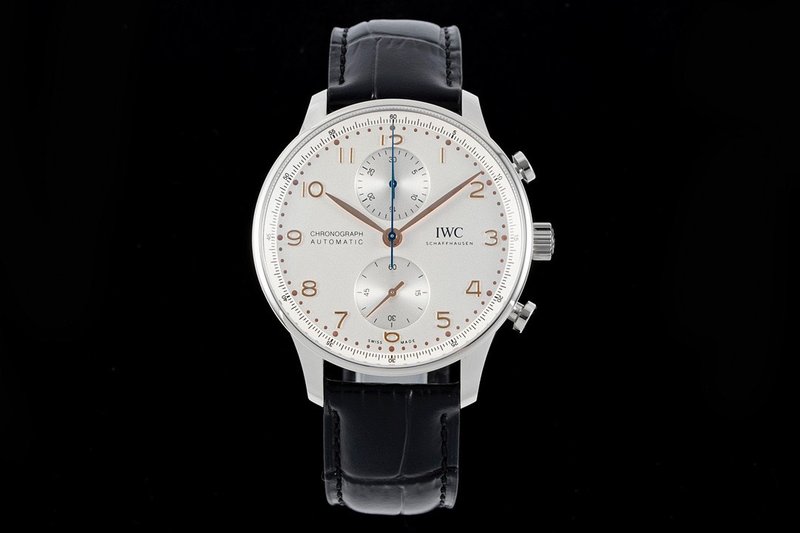 IWC 포르투기제 스틸 크로노그래프 시계 001-251669