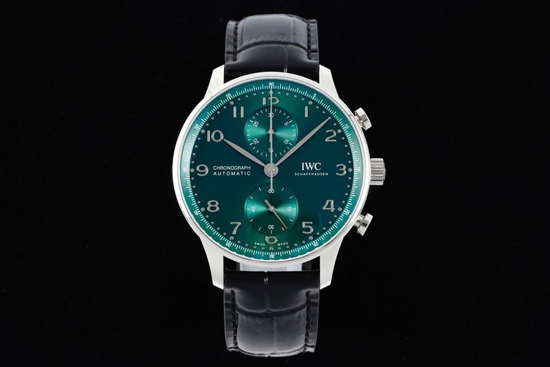 IWC 포르투기제 스틸 브레이슬릿 크로노그래프 001-251670