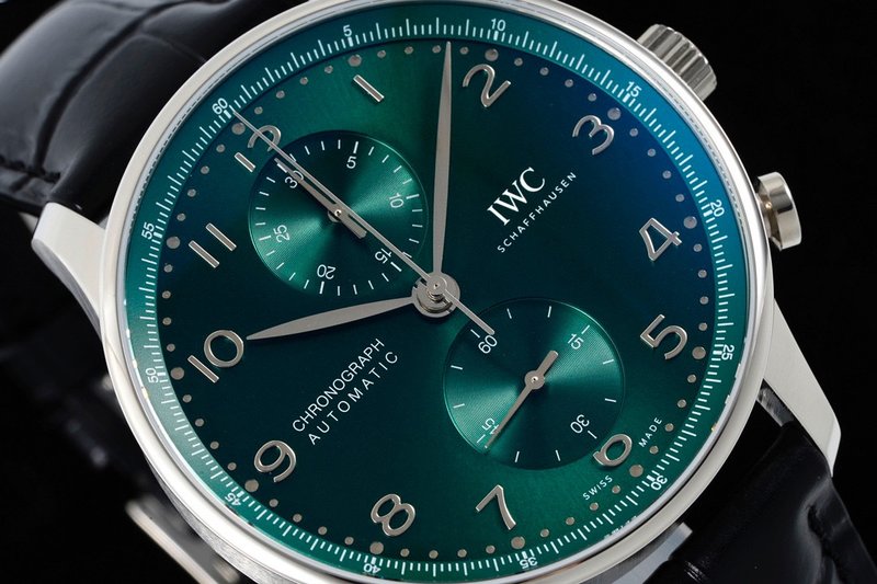 IWC 포르투기제 스틸 브레이슬릿 크로노그래프 001-251670