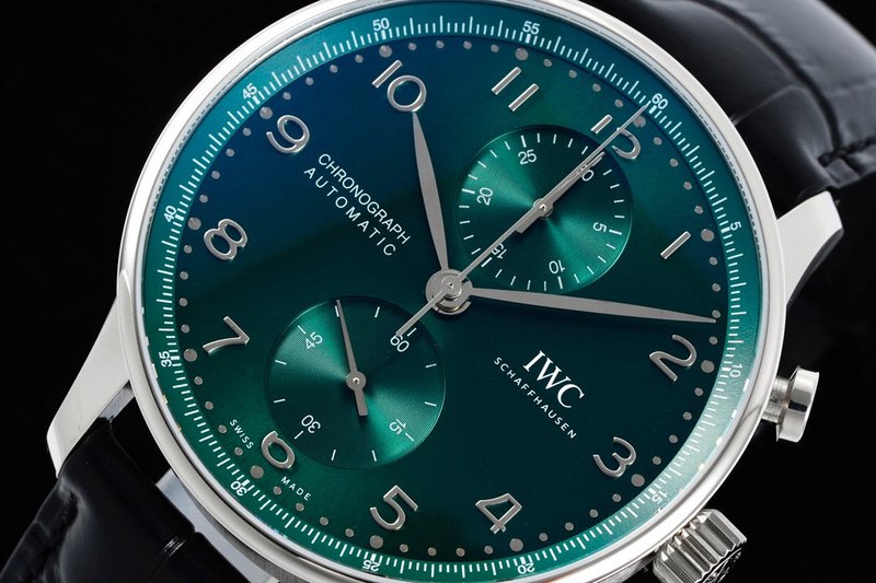 IWC 포르투기제 스틸 브레이슬릿 크로노그래프 001-251670