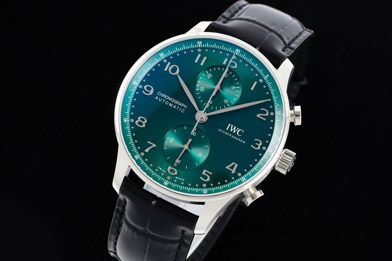 IWC 포르투기제 스틸 브레이슬릿 크로노그래프 001-251670
